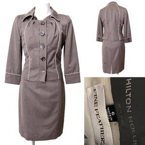 Hilton Hollis Fine Feather 2 PC Dress Suit